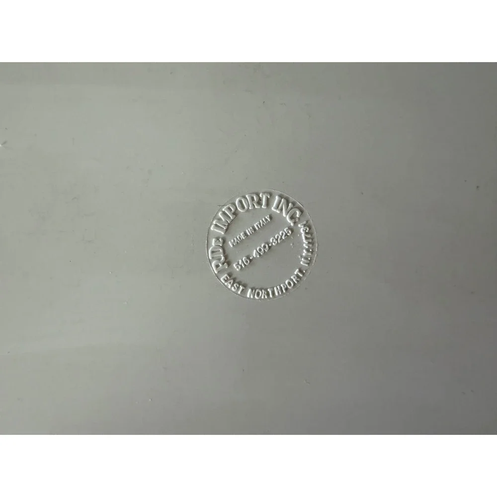 PUE Import Inc. Italian Vintage 1980's Botanical Herb Accessory Small Tray